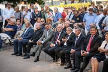 19. 8. 2019, Ljubljana – Predsednik Pahor se je udeleil otvoritve Prekmurskega trga v Ljubljani (Neboja Teji/STA)
