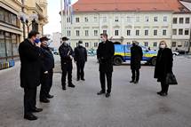 14. 1. 2021, Celje – Predsednik Republike Slovenije Borut Pahor je obiskal Celje (Daniel Novakovi/STA)