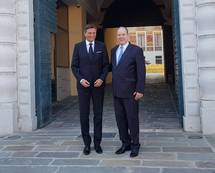 17. 7. 2019, Monako – Predsednik Pahor se je v Monaku sreal s knezom Albertom II. (UPRS)