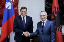 4. 3. 2019, Tirana – Predsednik republike Borut Pahor na uradnem obisku v Republiki Albaniji (Daniel Novakovi/STA)
