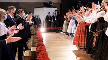 23. 12. 2021, Ljubljana – Predsednik Republike Slovenije se je udeleil dravne proslave ob dnevu samostojnosti in enotnosti (Daniel Novakovi/STA)