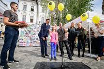 27. 9. 2019, Ljubljana – Predsednik Pahor se je udeleil otvoritve projekta "No ima svojo mo" (Neboja Teji/STA)