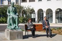 23. 4. 2021, Koper – Predsednik Pahor in predsednica Sakellaropoulou uradni obisk zakljuila v Kopru (Neboja Teji/STA)