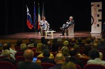 15. 7. 2017, edad, Italija – Predsednik Pahor se je udeleil otvoritvenega dogodka festivala Mittelfest v edadu (STA/Neboja Teji)