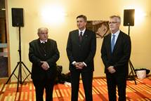 5. 11. 2018, Moravske Toplice – Predsednik republike na sprejemu ob regionalni konferenci Svetovne luteranske zveze v Sloveniji (Neboja Teji / STA)