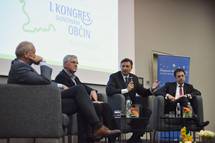 16. 5. 2017, Podetrtek – Predsednik Republike Slovenije Borut Pahor na prvem kongresu slovenskih obin (Neboja Teji / STA)