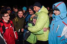 10. 2. 2016, rna na Korokem – Predsednik Pahor na otvoritveni slovesnosti 15. zimskih iger specialne olimpiade Slovenije (STA)