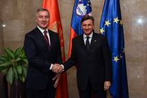 26. 10. 2015, Ljubljana – Predsednik republike Borut Pahor je sprejel predsednika Vlade rne gore Mila ukanovia, ki se mudi na uradnem obisku v Republiki Sloveniji. (STA)