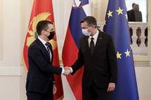 1. 12. 2021, Ljubljana – Predsednik Pahor je sprejel predsednika Skupine rne gore (Daniel Novakovi/STA)