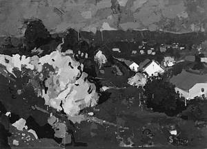 Krajina s kamnolomom, 1956