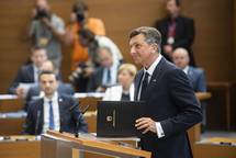 22. 6. 2018, Ljubljana – Predsednik Pahor na prvi seji dravnega zbora osmega mandatnega obdobja (Bor Slana)