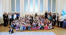 20. 11. 2014, Ljubljana – Rojstnodnevno praznovanje ob 25. obletnici Konvencije o otrokovih pravicah (Daniel Novakovi / STA)
