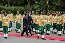 15. 10. 2018, Adis Abeba, Etiopija – Prvi uradni obisk slovenskega predsednika v Etiopiji in Podsaharski Afriki (Daniel Novakovi / STA)