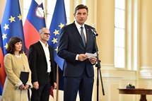 3. 9. 2018, Ljubljana – Poslanica predsednika republike ob prietku novega olskega leta (Tamino Petelinek/STA)