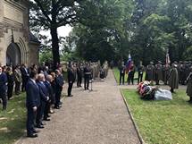 23. 5. 2018, Gorlice – Predsednik Pahor s poljskim predsednikom Dudo odkril spomenik Slovencem, padlim med 1. svetovno vojno v Gorlicah: "Vpraanje vojne ali miru je temeljno politino vpraanje." (UPRS)