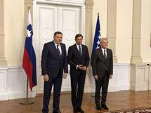16. 4. 2019, Sarajevo – Predsednik Pahor se mudi na delovnem obisku v Bosni in Hercegovini (Uprs)