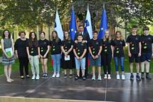 22. 6. 2021, Ljubljana – Predsednik republike priredil sprejem za mlade raziskovalce zgodovine (Tamino Petelinek/STA)