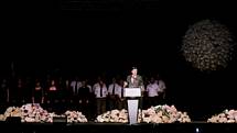 3. 9. 2021, Marezige – Predsednik Pahor je bil slavnostni govornik na proslavi ob 100. obletnici Mareganskega upora (Daniel Novakovi/STA)