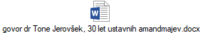 govor dr Tone Jerovšek, 30 let ustavnih amandmajev.docx