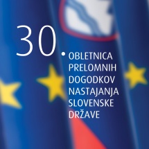 Brošura 30. obletnica prelomnih dogodkov nastajanja slovenske države